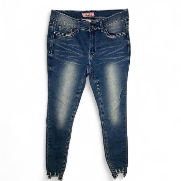 Women's Blue Skinny Jeans - Picture 1 of 4